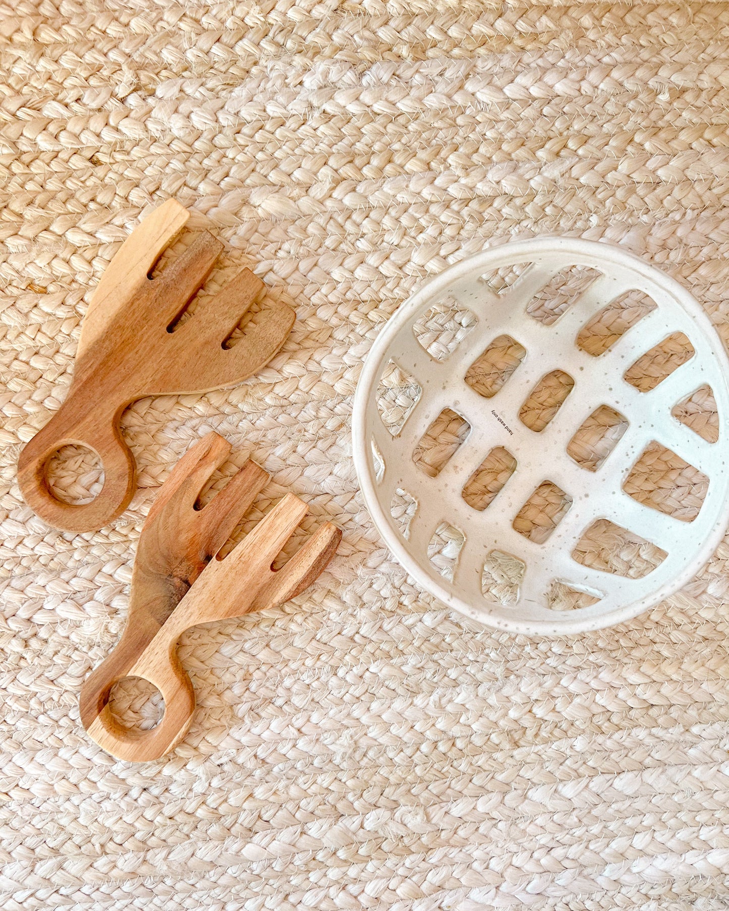 Acacia Wood Salad Servers