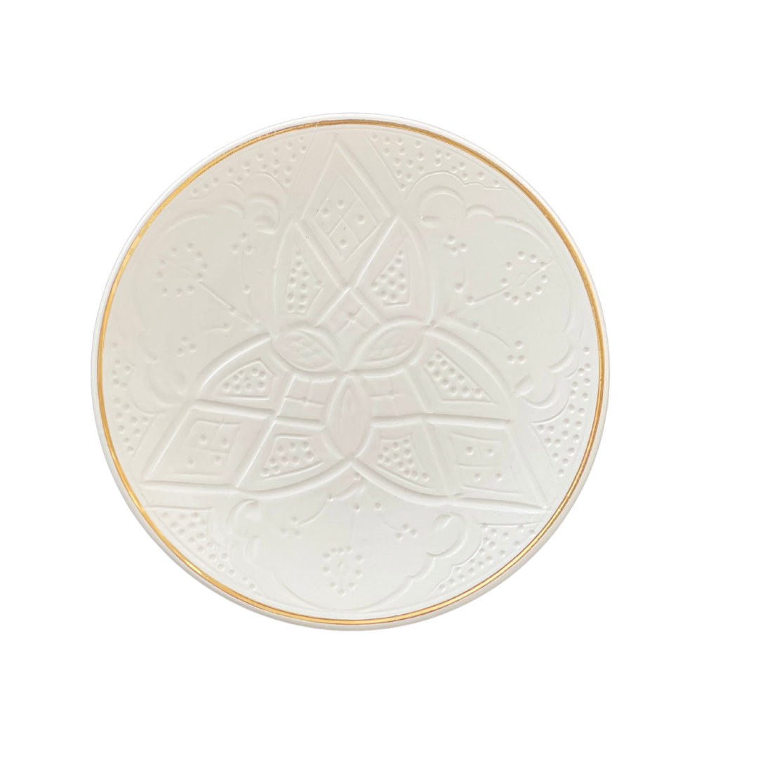 Beldi Plate White - Medium - Troussi