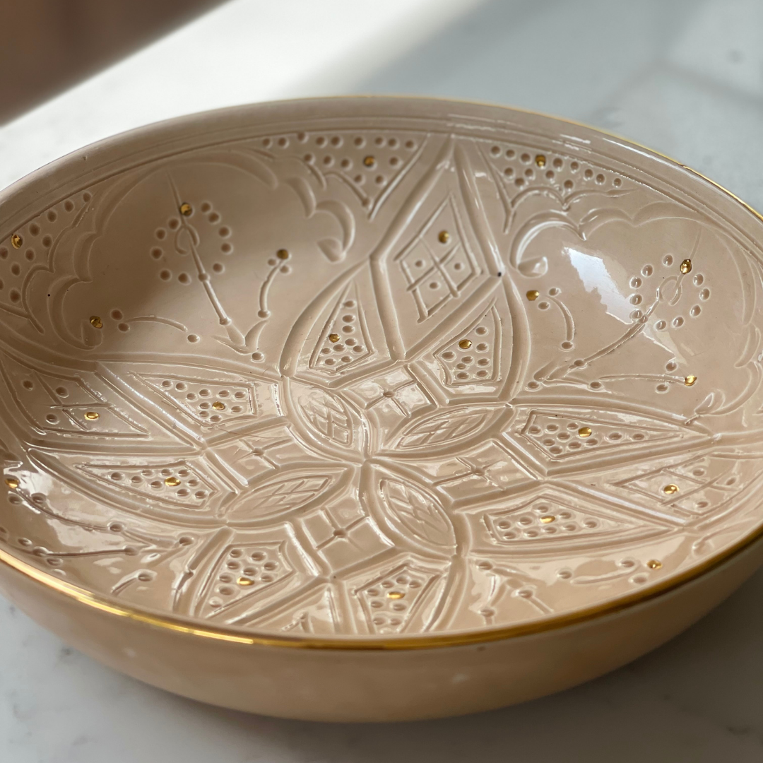 Beldi deep dish Sand - Troussi