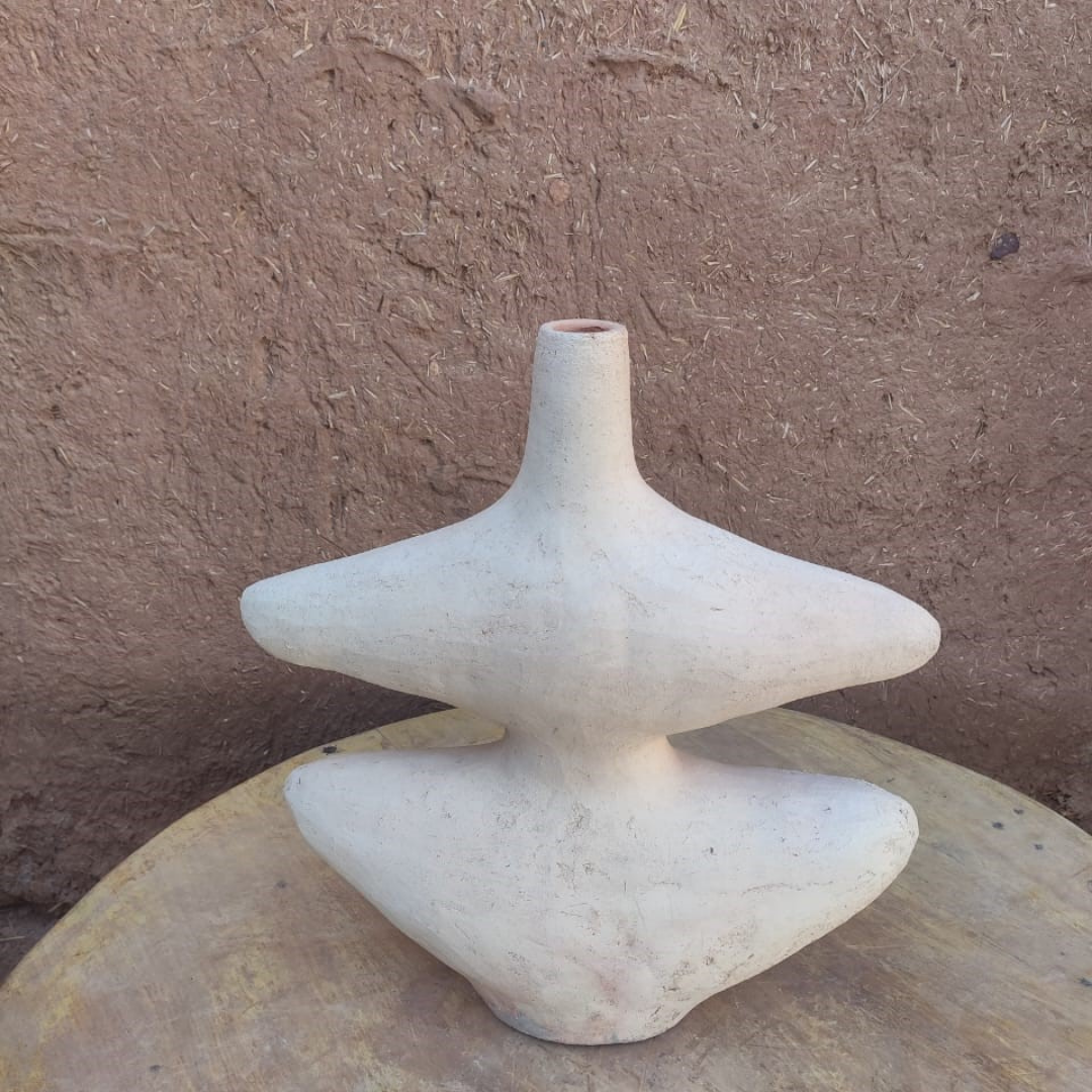 Sculptural Tamegroute Star Vase - Troussi
