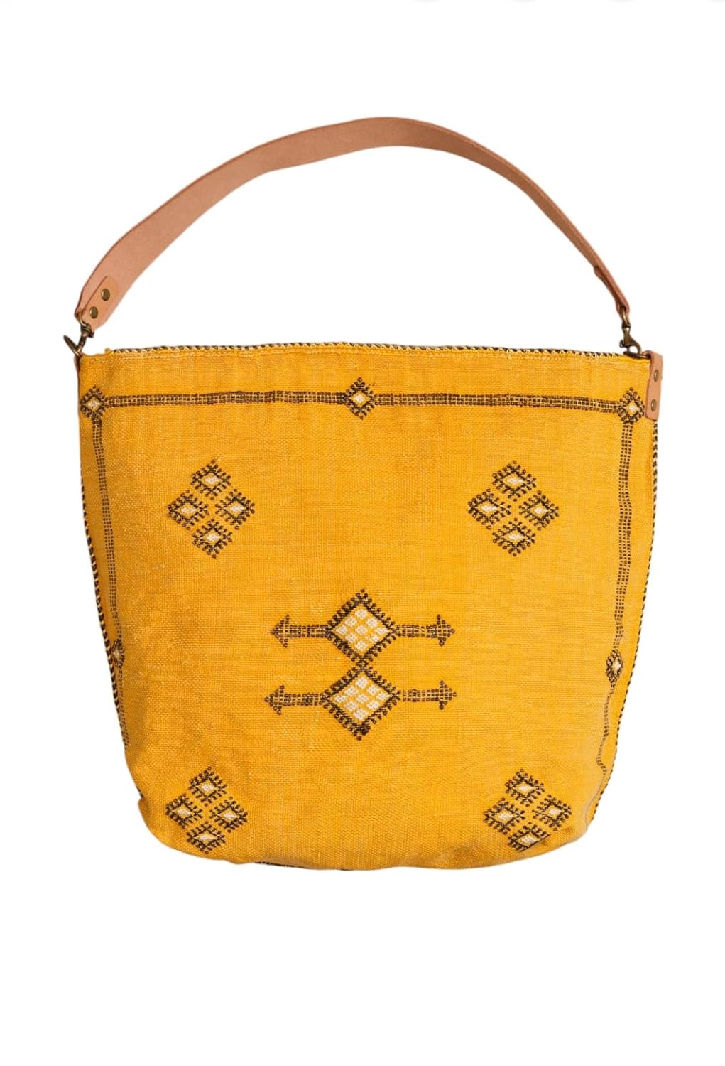 Handcrafted Moroccan Cactus Silk Tote Bag: Style Meets Sustainability
