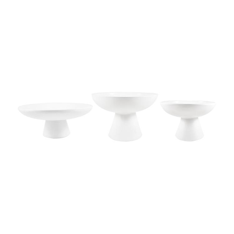 Tadelakt Fruit Bowl White - Troussi