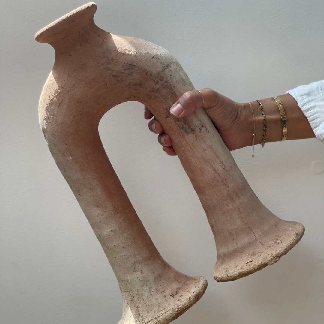 Sculptural Tamegroute Arch Candle holder - Troussi