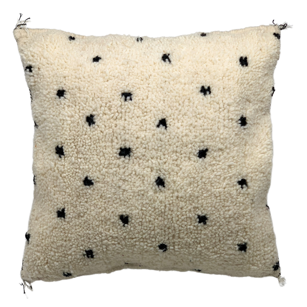 Beni Ourain Cushion Dots - Troussi