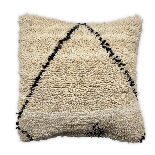 Vintage Beni Ourain Cushion - Troussi