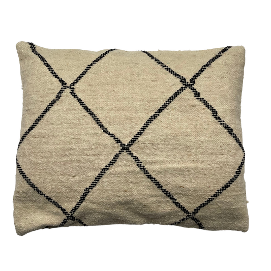 Beni Ourain Flat Weave Cushion - Troussi