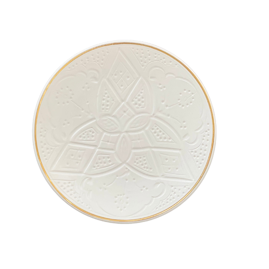 Beldi Plate White - Medium - Troussi