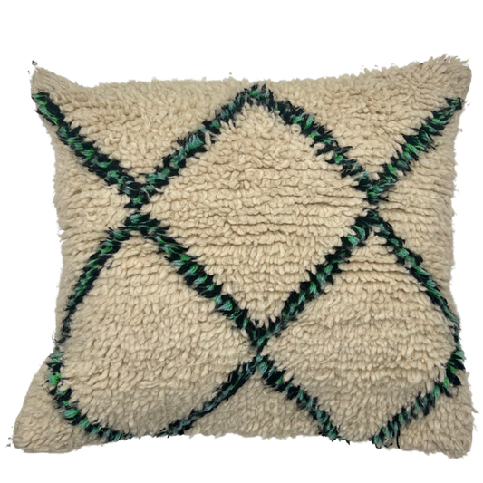 Vintage Beni Ourain Cushion Fes - Troussi