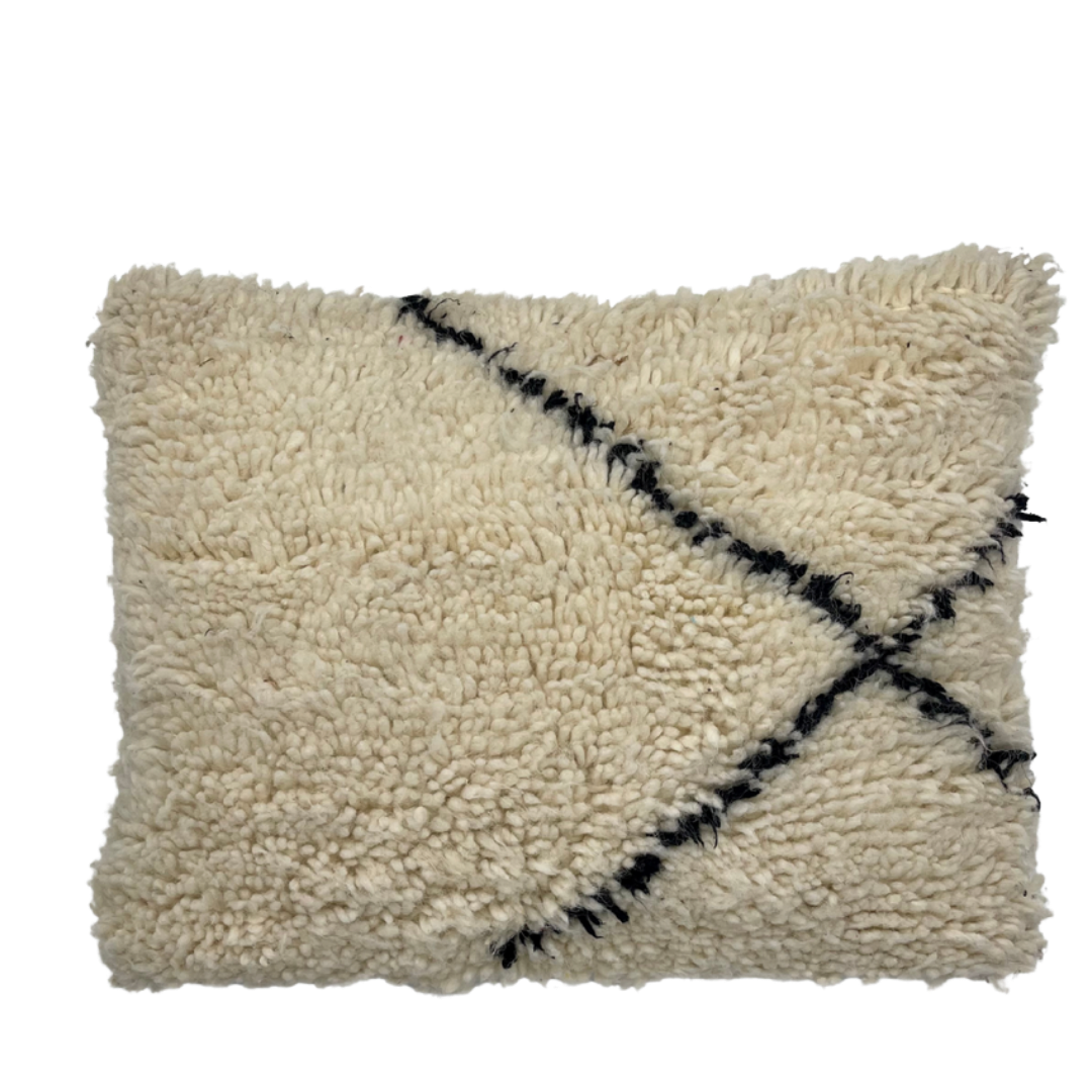 Rectangle Beni Ourain Cushion - Troussi