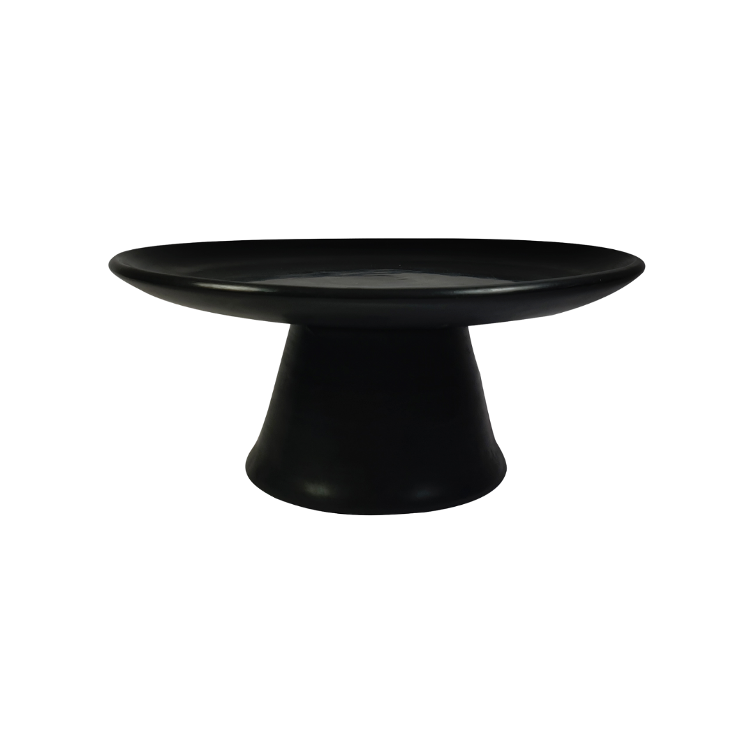 Tadelakt Fruit Bowl Black - Troussi