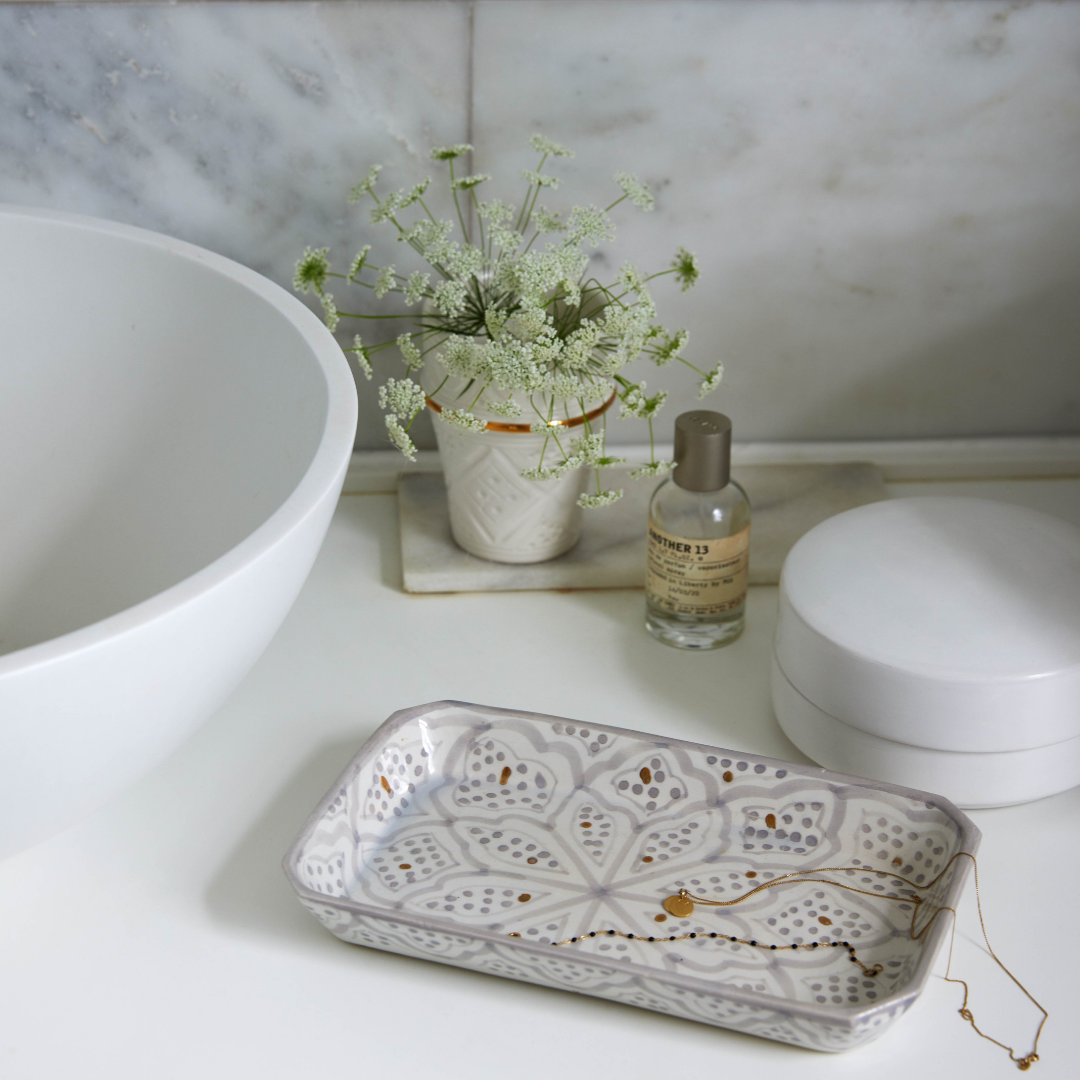 Ceramic Plate Tray - Troussi