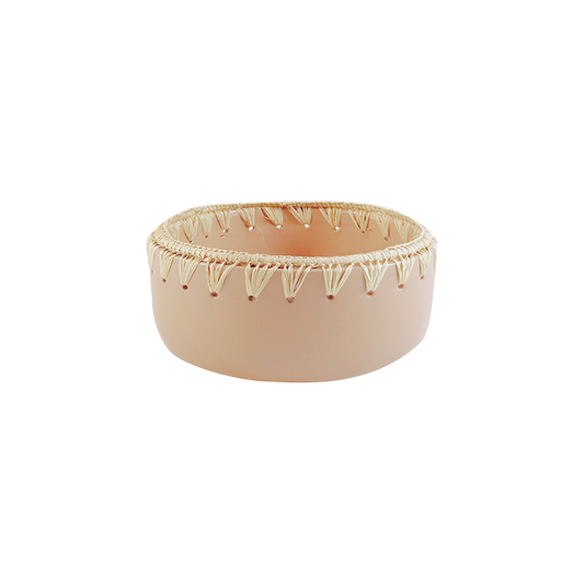 Raffia Straight Salad Bowl Nude - Troussi