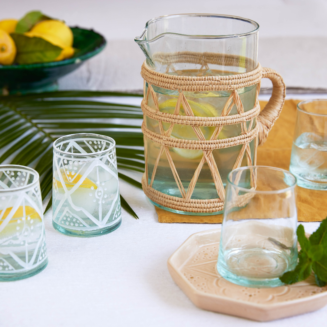 Raffia Jug - Large - Troussi