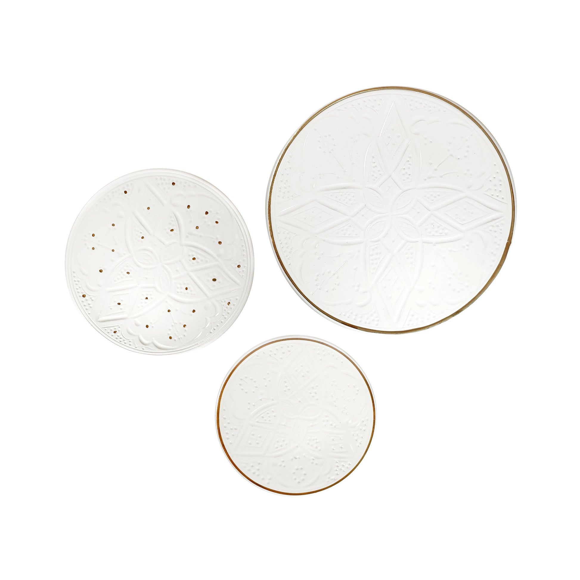 Beldi Plate White - Small - Troussi