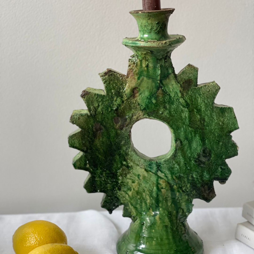 Tamegroute Soliel Candle Holder - Troussi