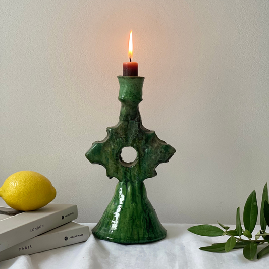 Tamegroute star candle holder medium - Troussi