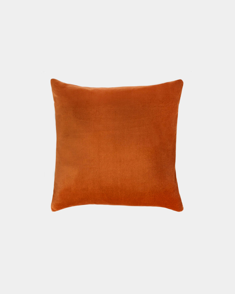 Rust Velvet Pillow