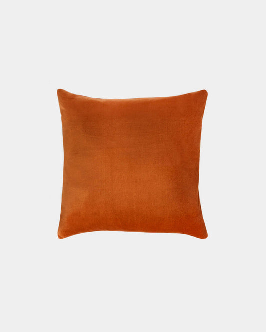 Rust Velvet Pillow