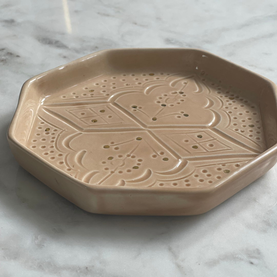 Beldi Octagon dish Sand - Troussi